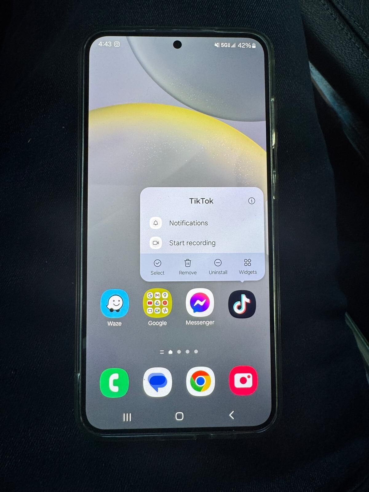 Samsung Galaxy S24 plus tik tok – 256 GB – Blue Purple (Verizon)