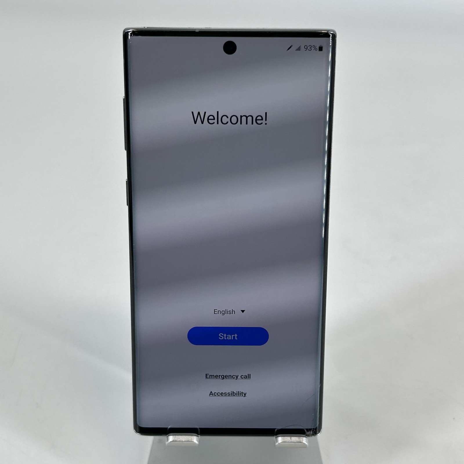 Samsung Galaxy Note 10 Aura Glow 256GB Unlocked – Cracked Screen w/ Burn In