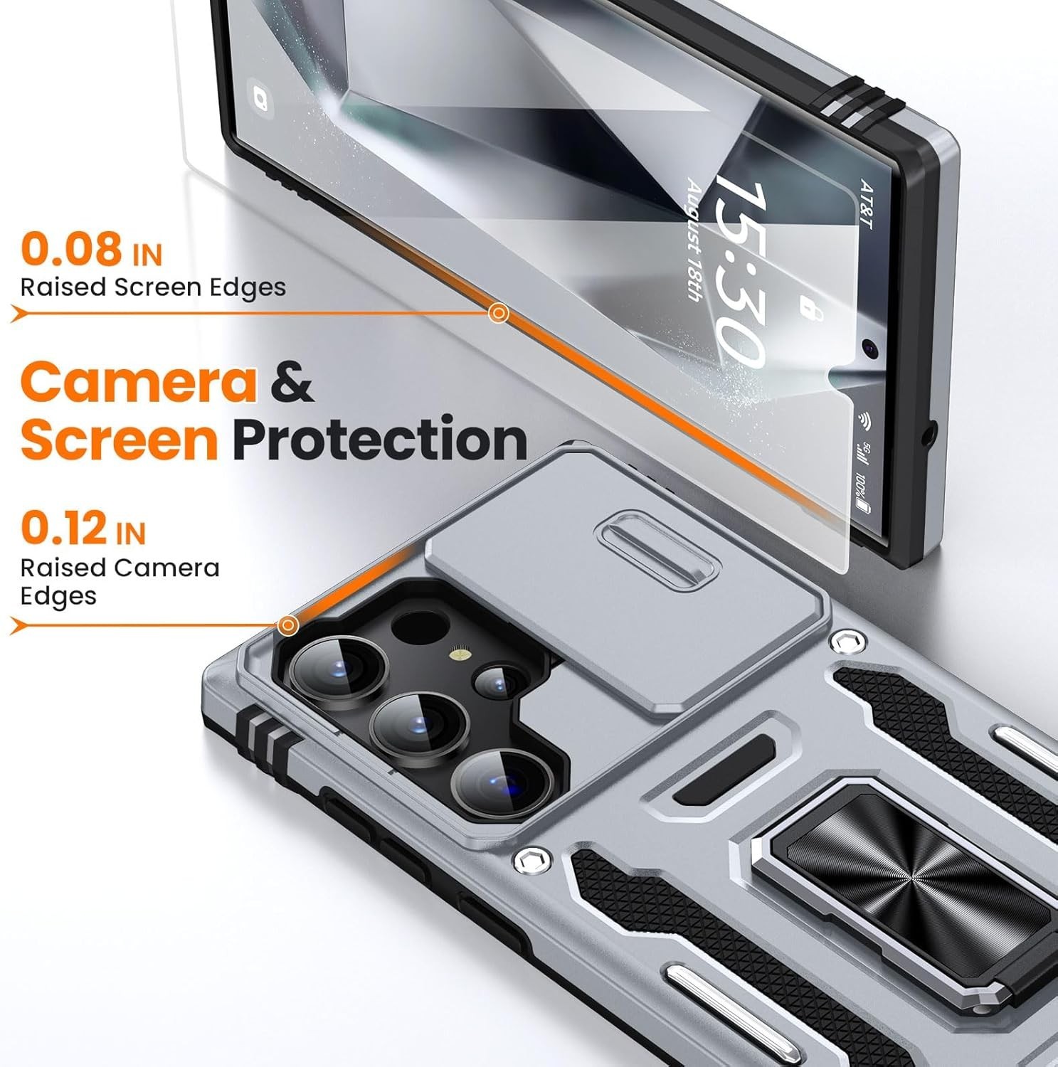 For Samsung Galaxy S24 Ultra Case Military Grade & shockproof Protective cover
