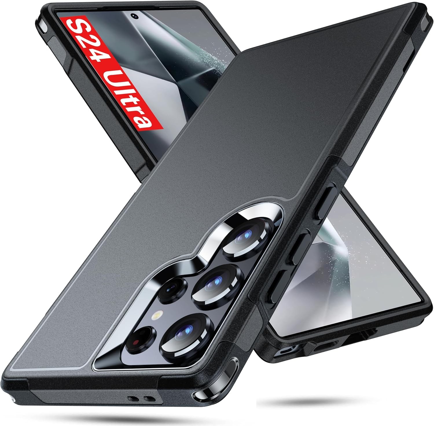 Samsung Galaxy S24 Ultra Case, [10FT Military Protection] Shockproof Heavy Duty
