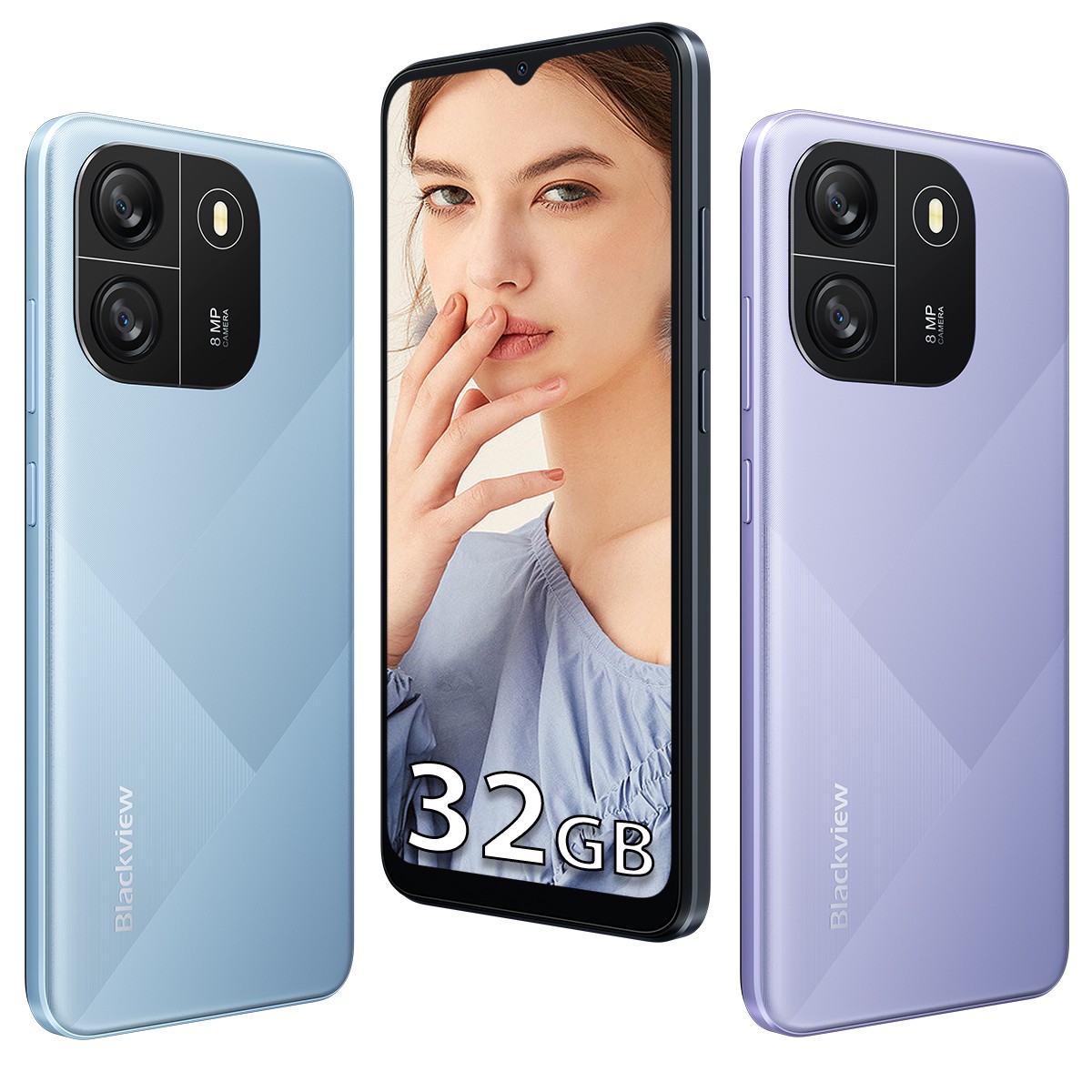 Blackview WAVE 6C 4G Smartphone 4GB+32GB 6.5″ Android 13 5100mAh Face Unlocked