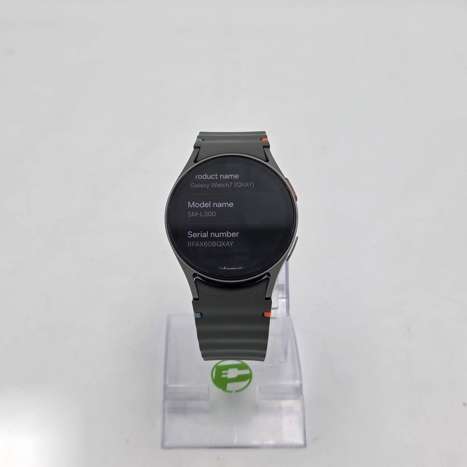 GPS Only Samsung Galaxy Watch7 Aluminum Smartwatch SM-L300