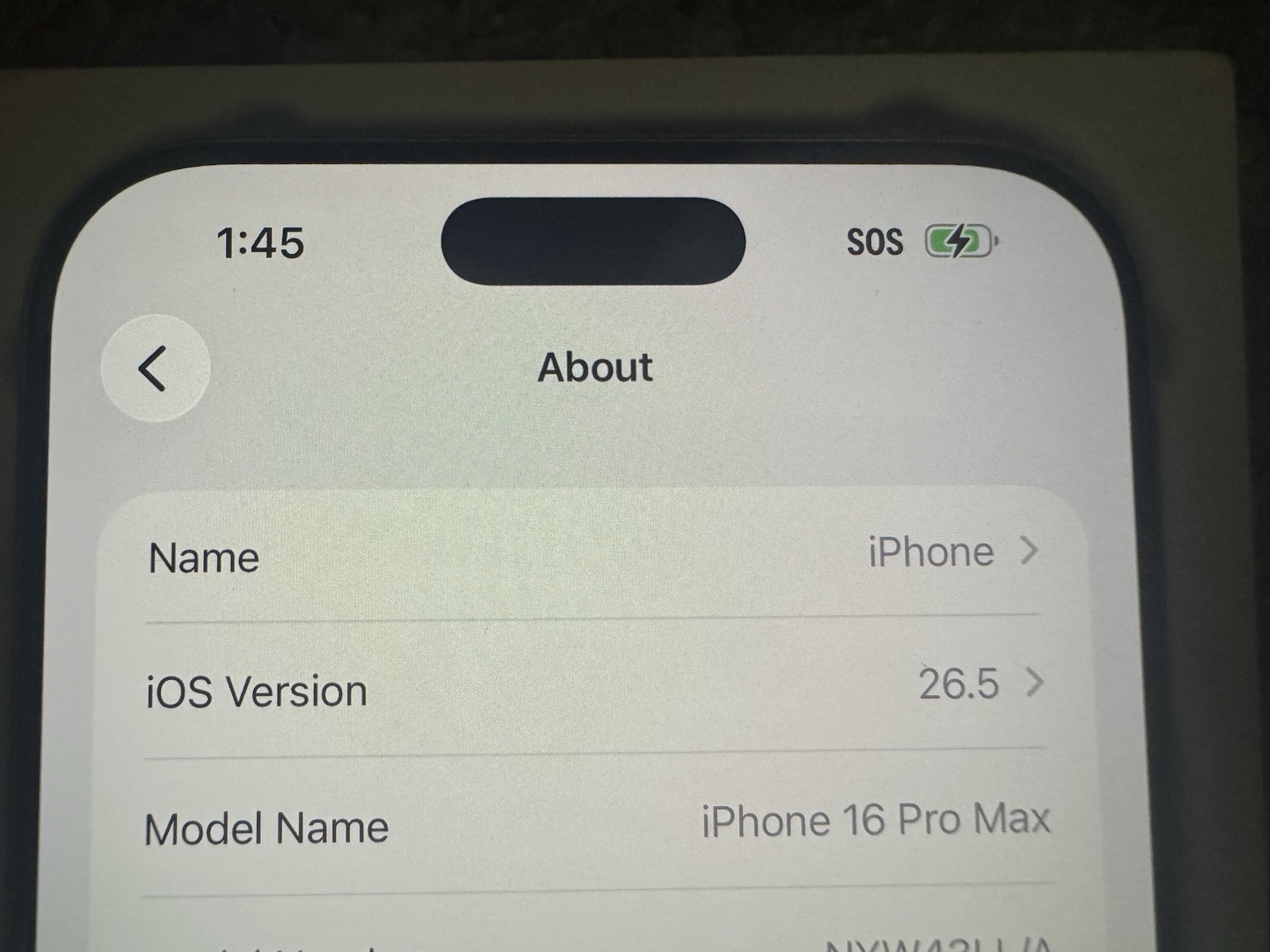 Apple iPhone 16 Pro Max 256GB White Factory Unlocked Smartphone