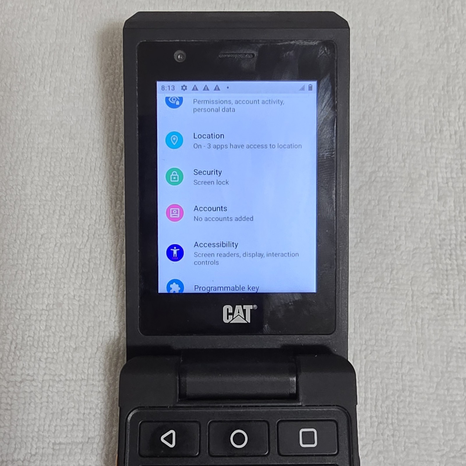 CAT S22 Flip Phone Rugged Unlocked 4G LTE