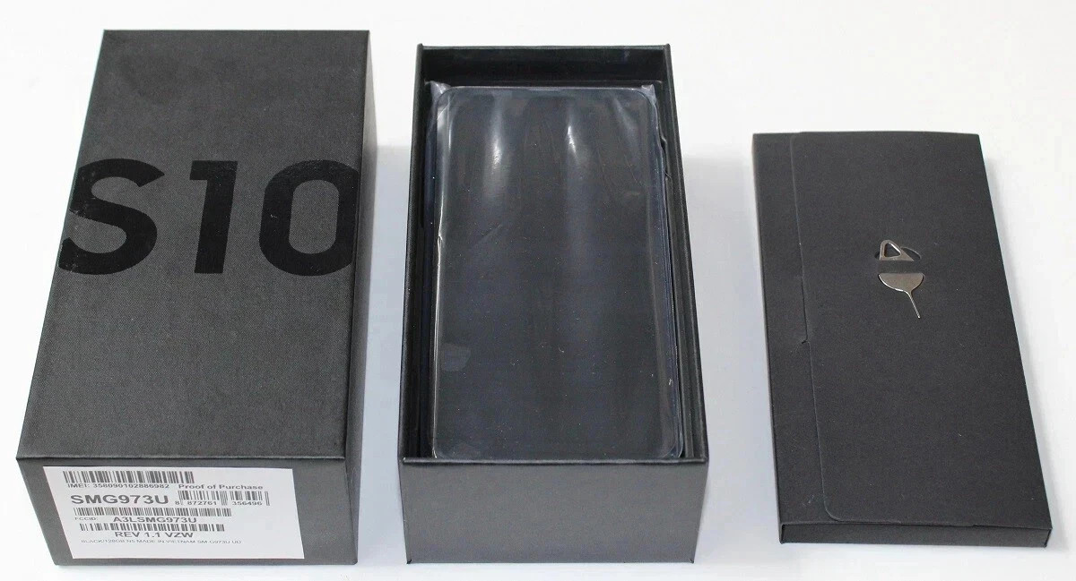 Samsung Galaxy S10 – 128 GB – Prism Black (AT&T) EXCELLENT
