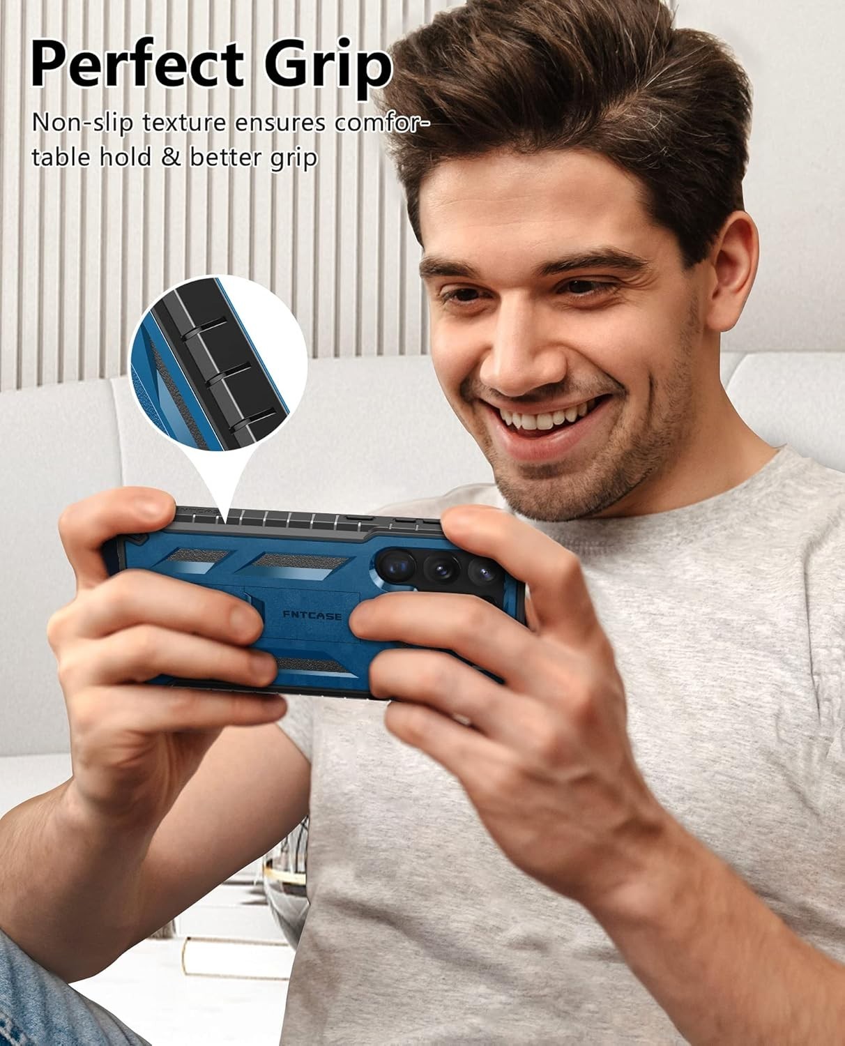 Samsung Galaxy S23-Ultra Case: Military Grade Drop Proof Protection Mobile Cover