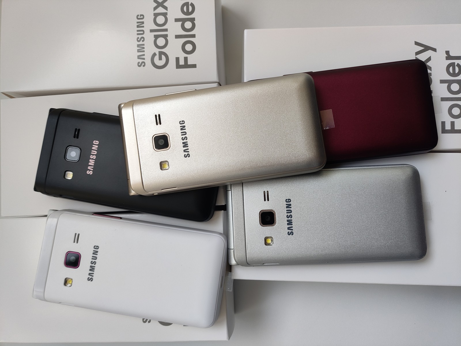 Samsung Galaxy Folder2 SM-G1600 Dual Sim 16GB Android LTE 3.8″ Flip Phone