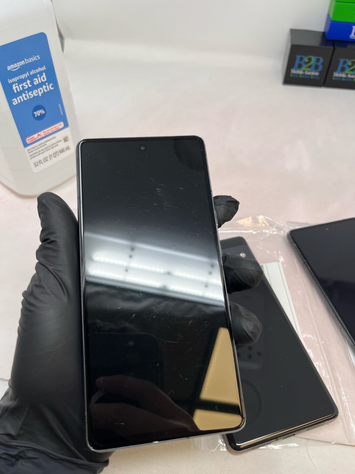 Google Pixel 7 256GB 8GB Single Sim Unlocked Black Good Condition