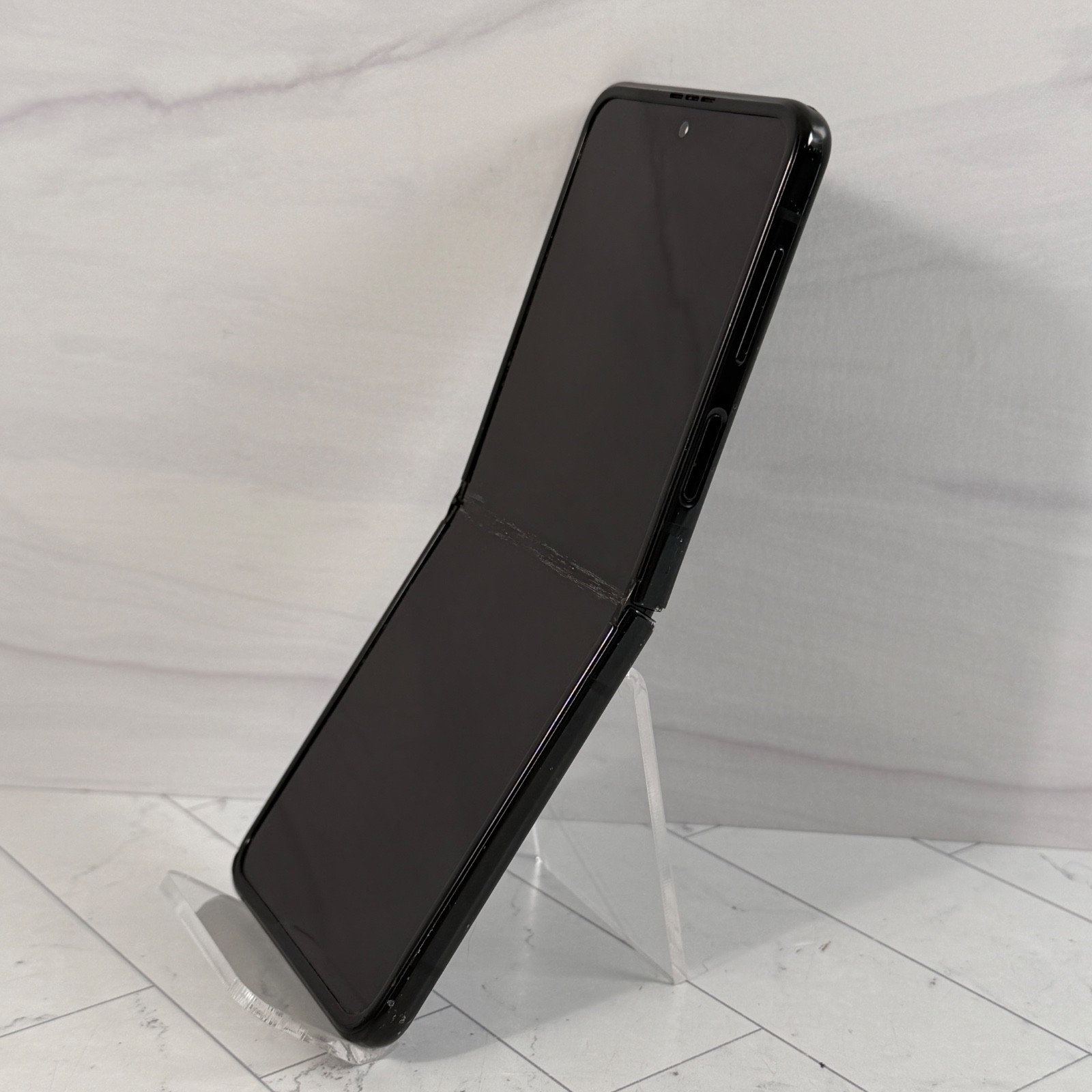 Samsung Galaxy Z Flip 3 SM-F711U 128GB Bad Batt + Damaged Hinge #A21