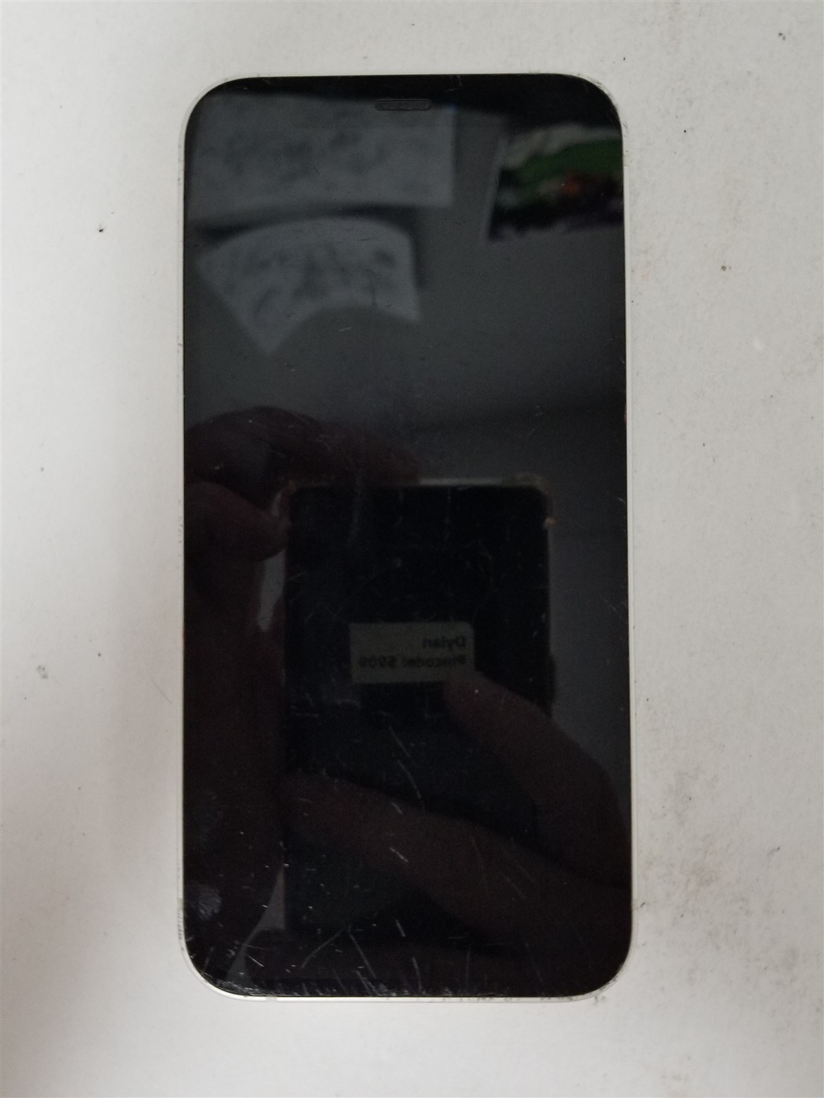 Google iPhone 12 Mini 64GB White A2176 (Unlocked) Damaged zD2872