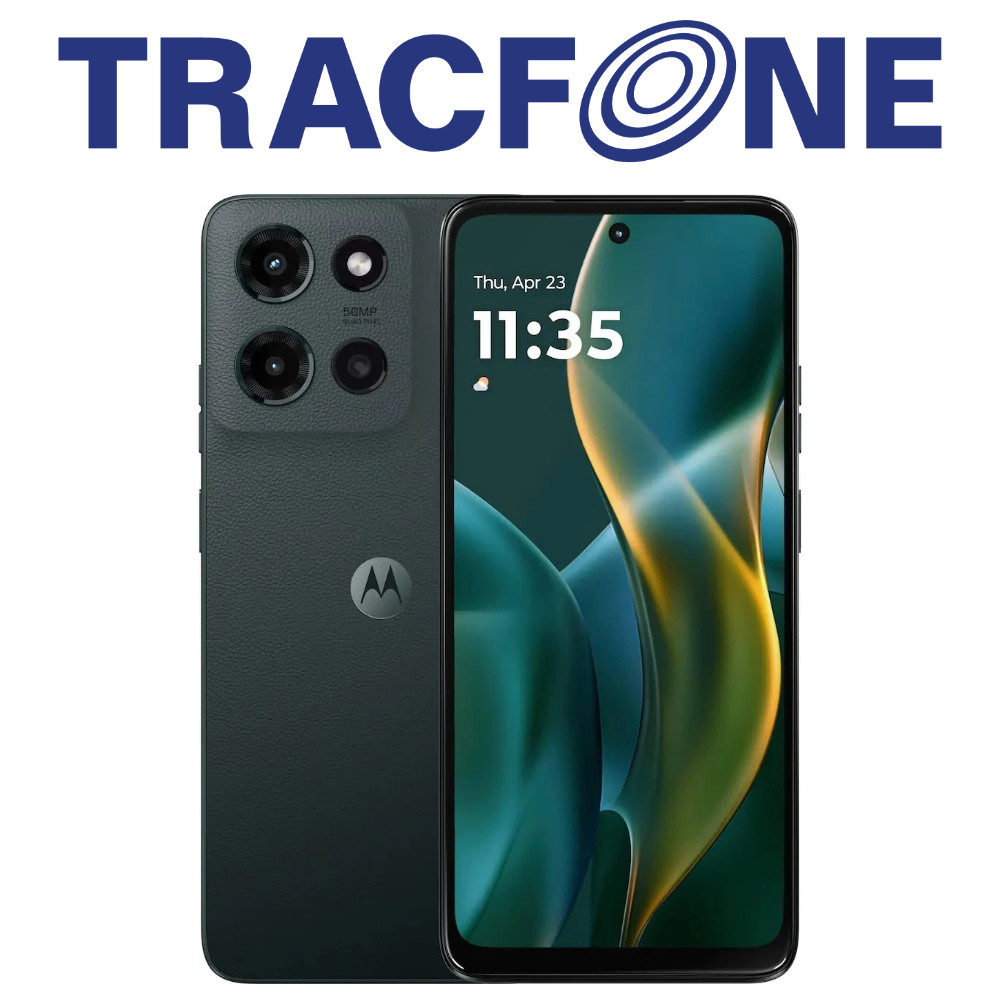 Motorola Moto G 2025 128GB Forest Gray TracFone Locked Excellent