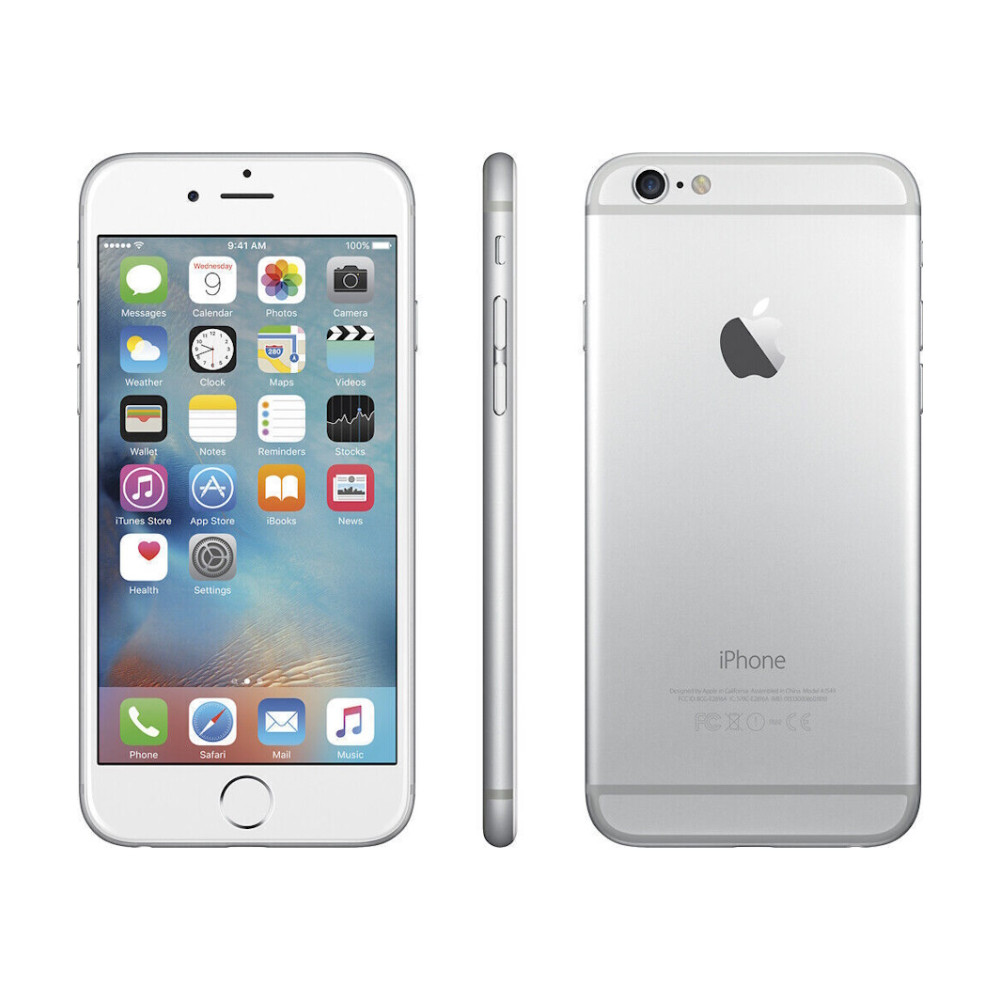 Apple iPhone 6 Unlocked 16GB/64GB/128GB – Silver/Gray – T-Mobile/Verizon