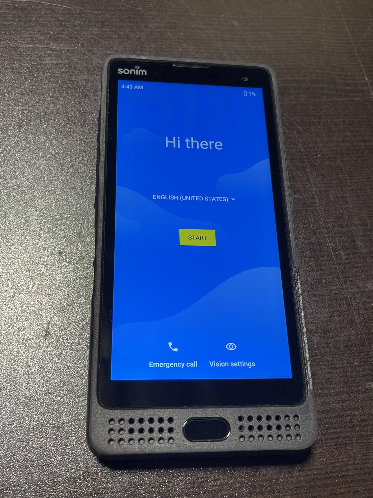 Sonim XP10 XP9900 – 128GB BLACK RUGGED (AT&T) *USED