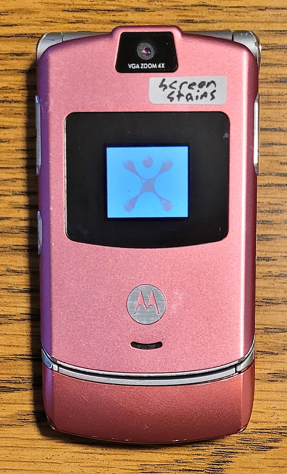 Motorola RAZR V3 – Pink ( Cingular / Unlocked ) Very Rare GSM Flip Phone – READ