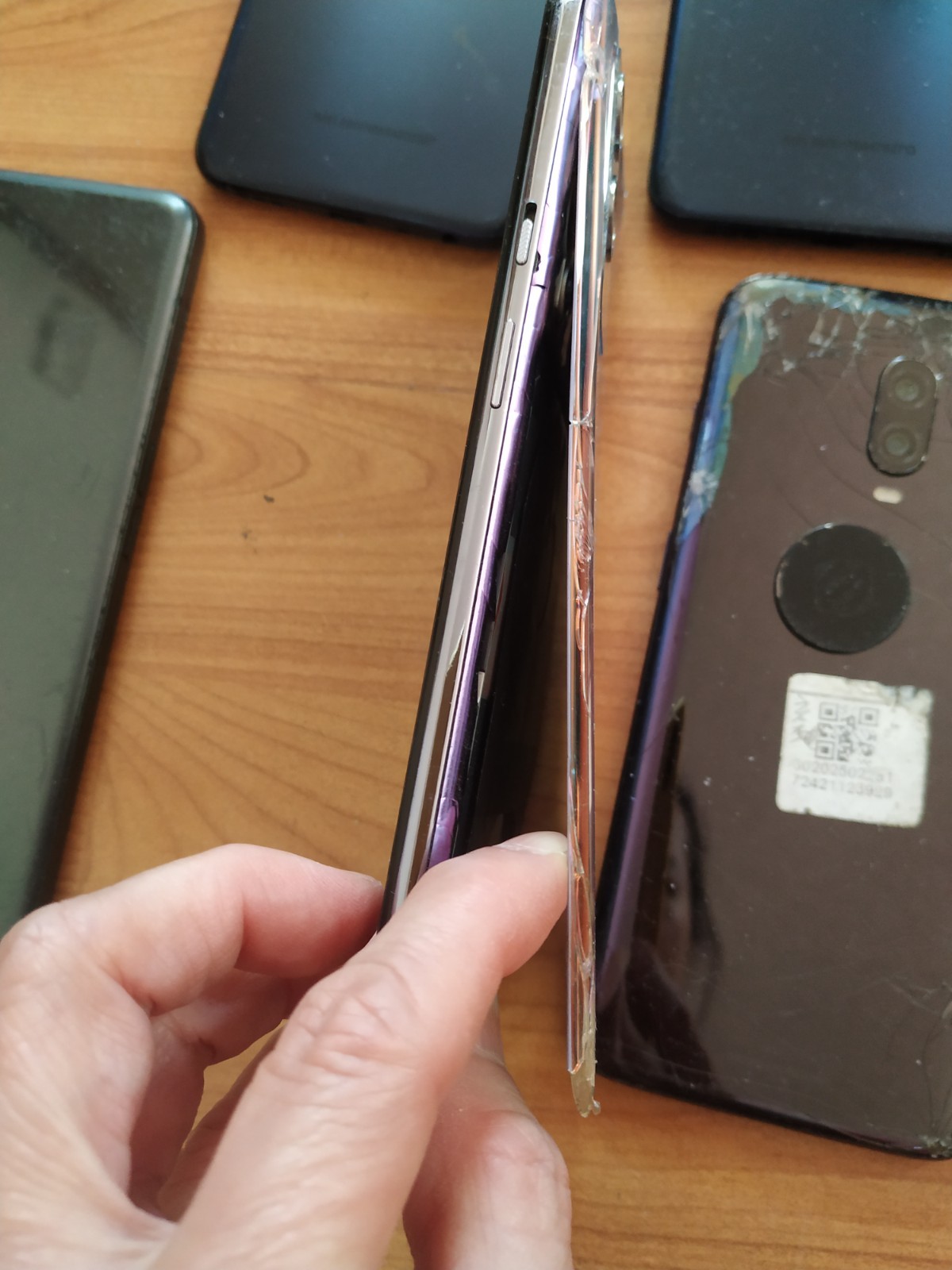 Lot of 6 Mixed model OnePlus Nord N300 5G CPH2389 and other For part
