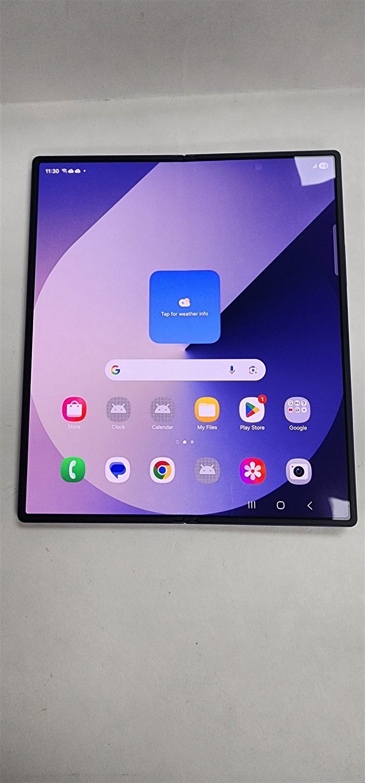 Samsung Galaxy Z Fold 6 256GB Blue SM-F956U (AT&T) – Android Smartphone – CF0128