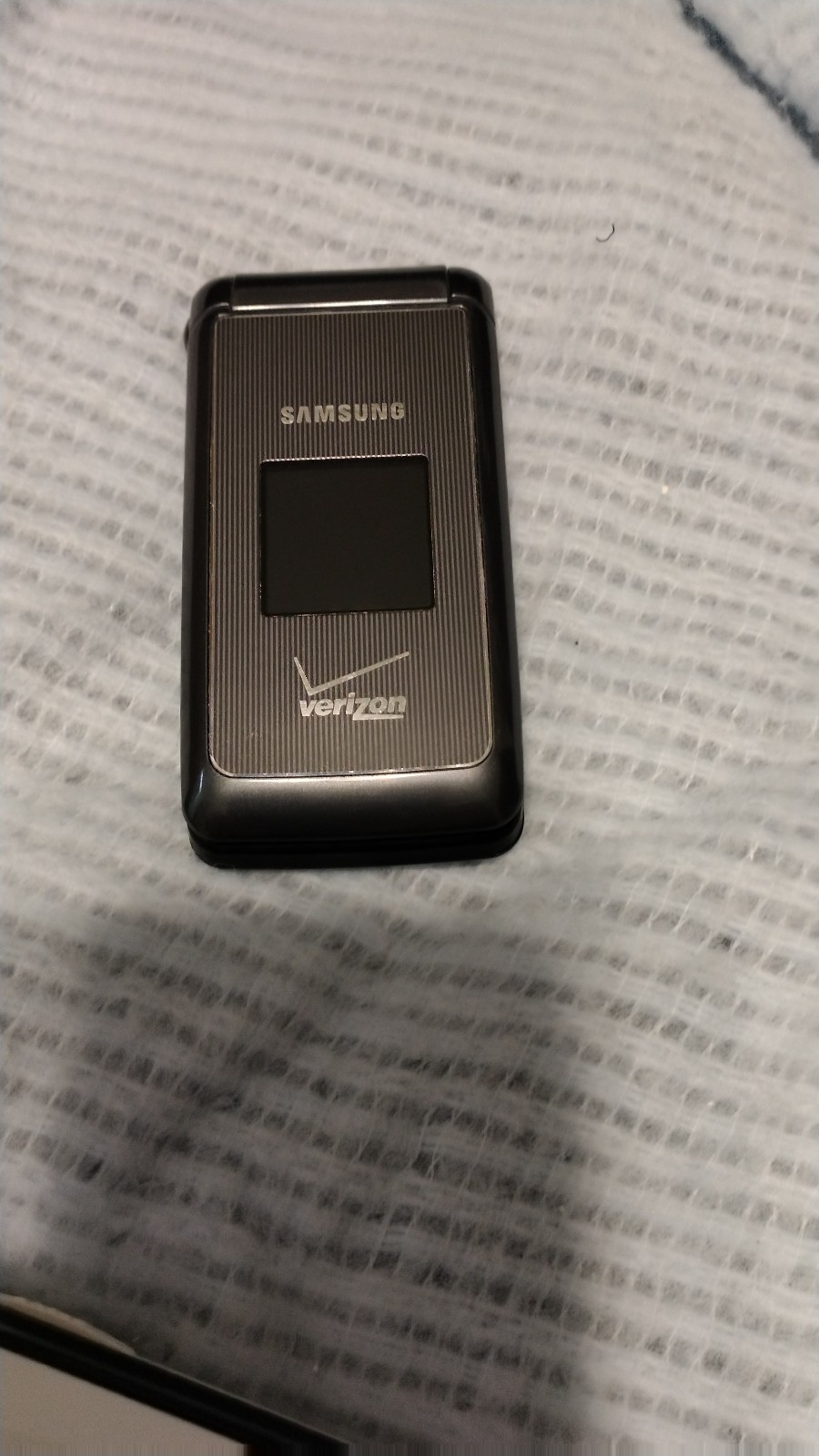 Samsung Flip Phone Haven SCH-U320 – Charcoal Gray (Verizon) Cellular Phone