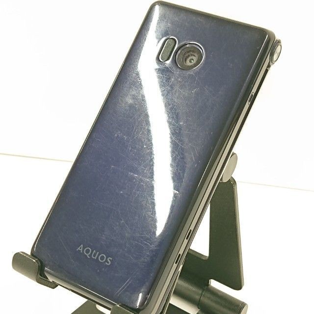 Sharp Aquos Mobile Sh-01J Docomo Blue Black Main Body C20720 Japanese Flip phone