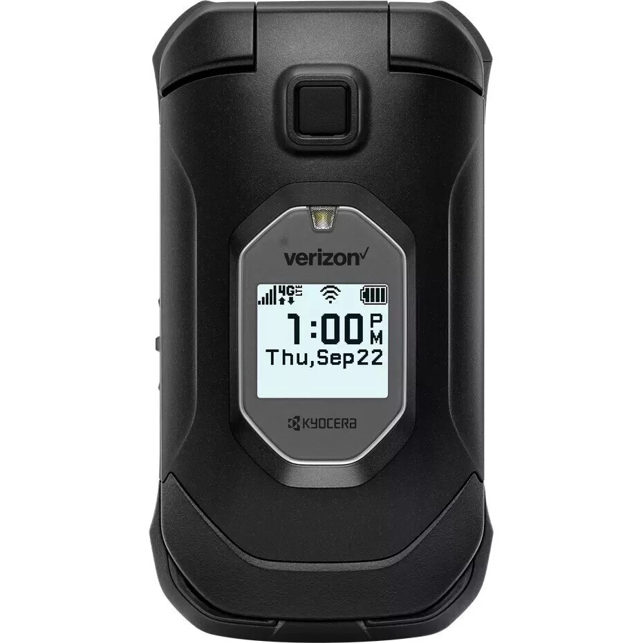 Used Fair 4/10 Kyocera DuraXV+ Plus E4811NC 16GB Black Verizon RUGGED no camera