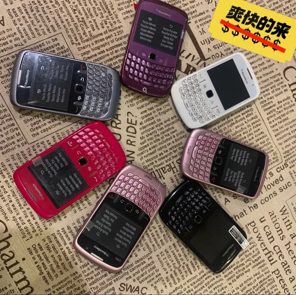 BlackBerry Curve 8520 2G Original Unlocked Bluetooth Smartphone 1 year warranty