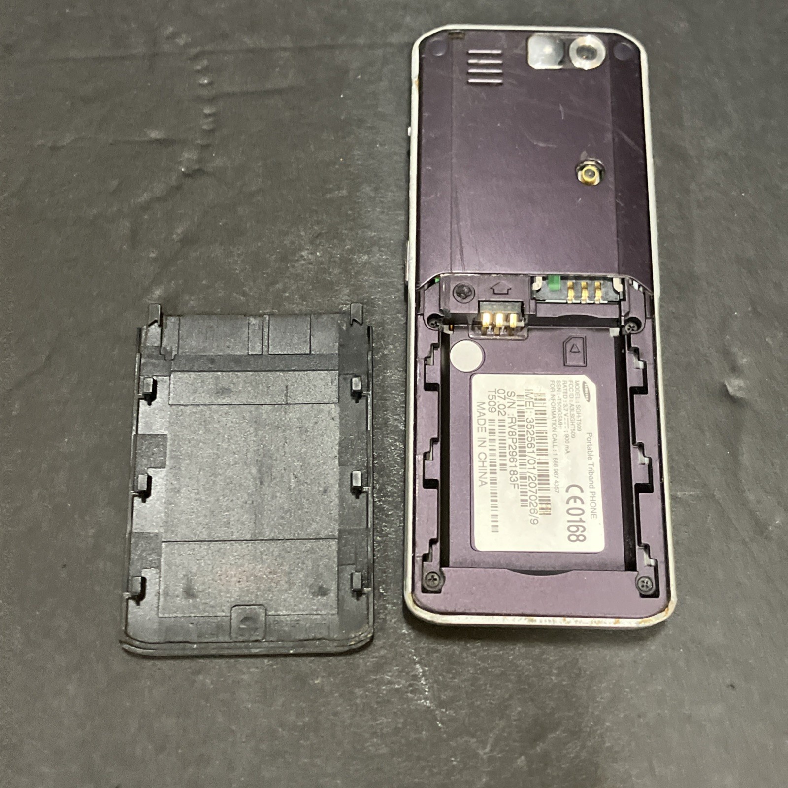 Samsung SGH-T509 – Cellular Phone Silver