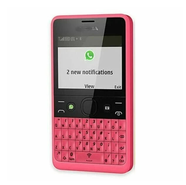 Nokia Asha 210 Dual SIM GSM QWERTY Keyboard Bluetooth CellPhone +1 year warranty
