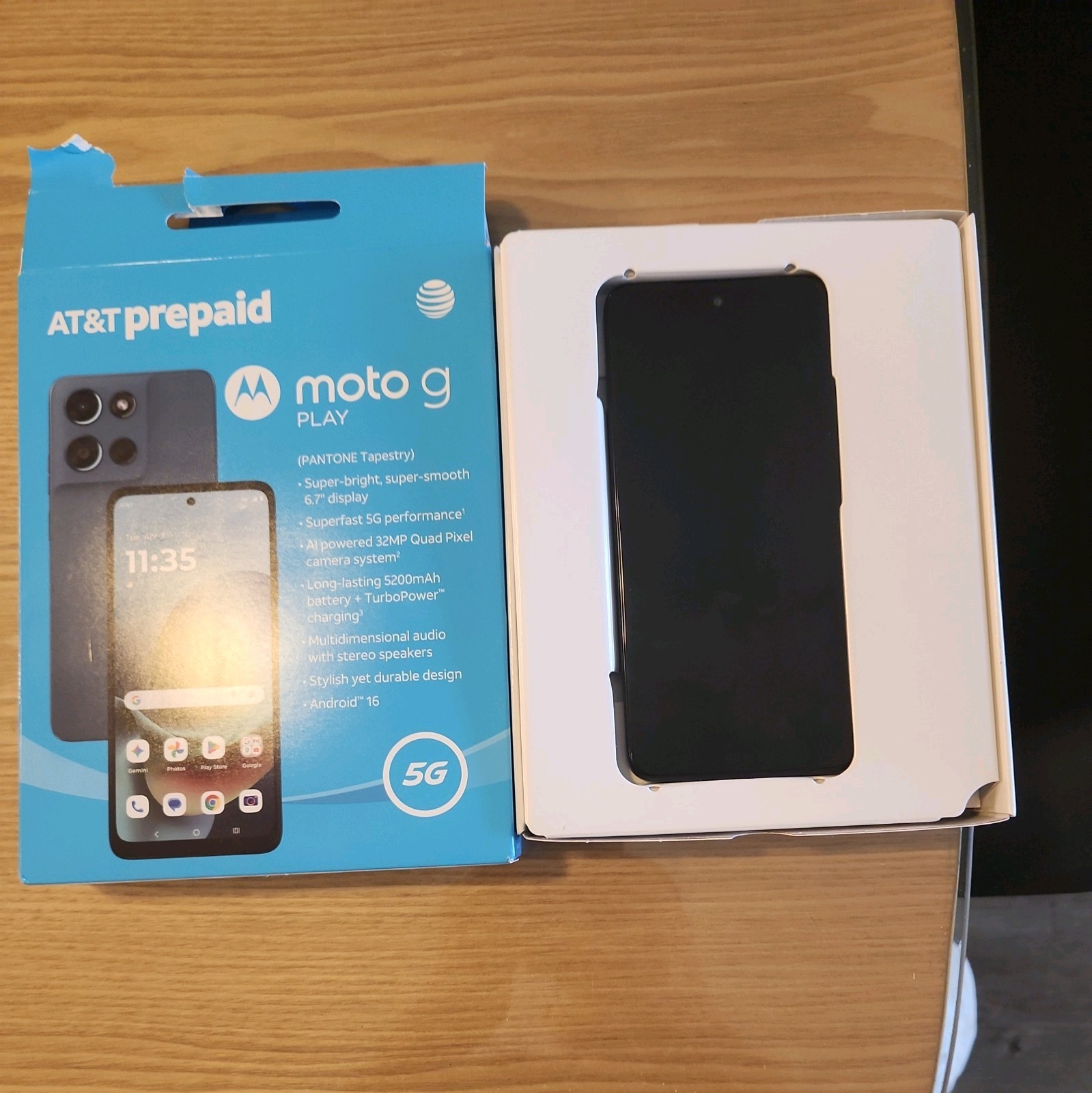 ATT Moto G Play 2026 Prepaid – Great condition !