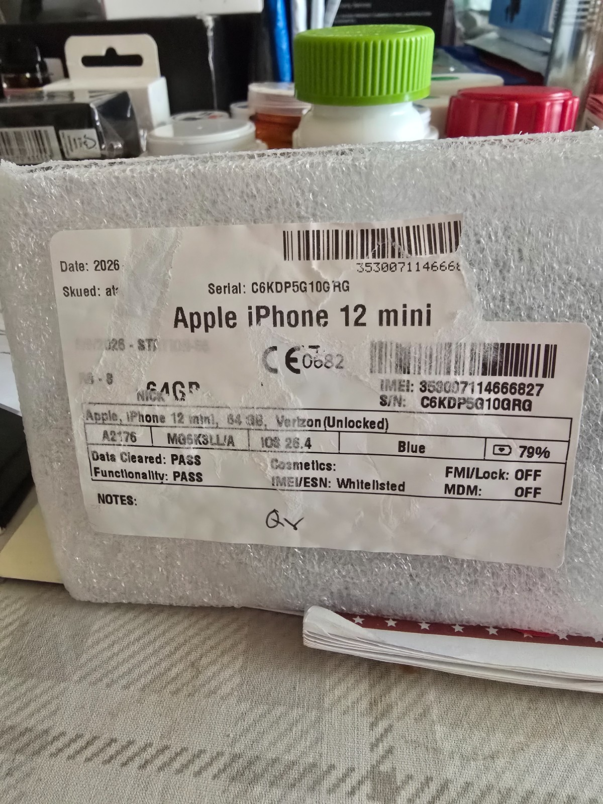 Apple iPhone 12 mini – 64 GB – Blue (Unlocked)