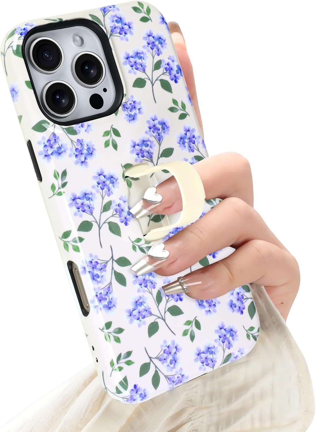 iPhone 17 Pro Max Case with Finger Strap Kickstand, Stylish Chic Leopard Cheetah
