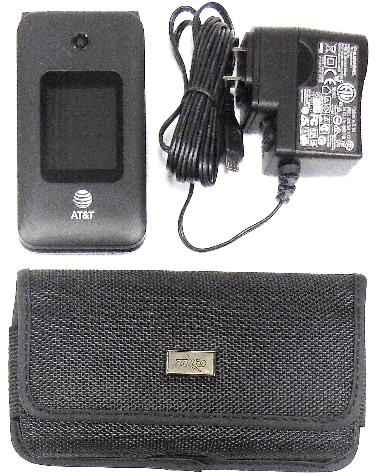 Alcatel Cingular Flip 4 IV U102AA – Black ( AT&T ) 4G LTE Smartphone – Bundled