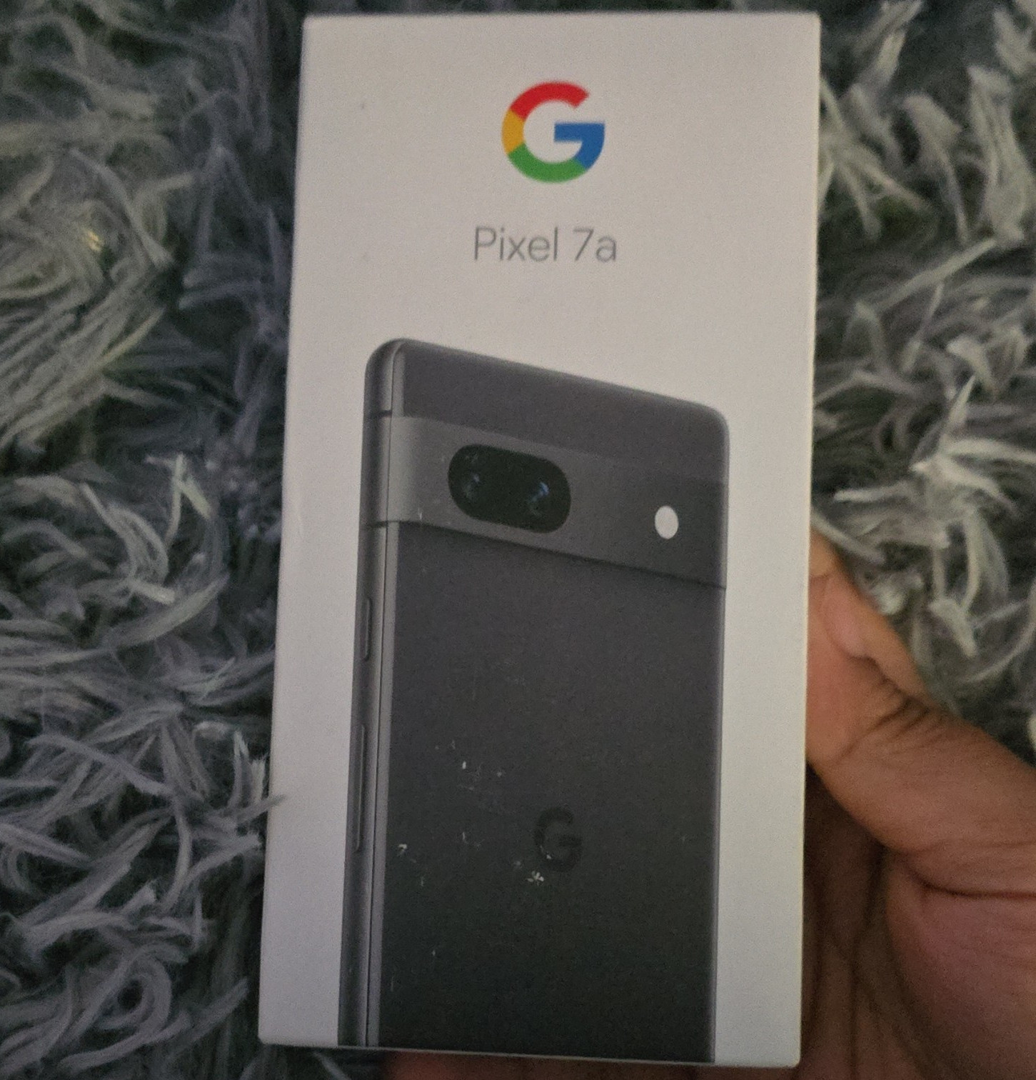 Google Pixel 7a 128GB Black Android Smartphone 64MP Camera w/ Box
