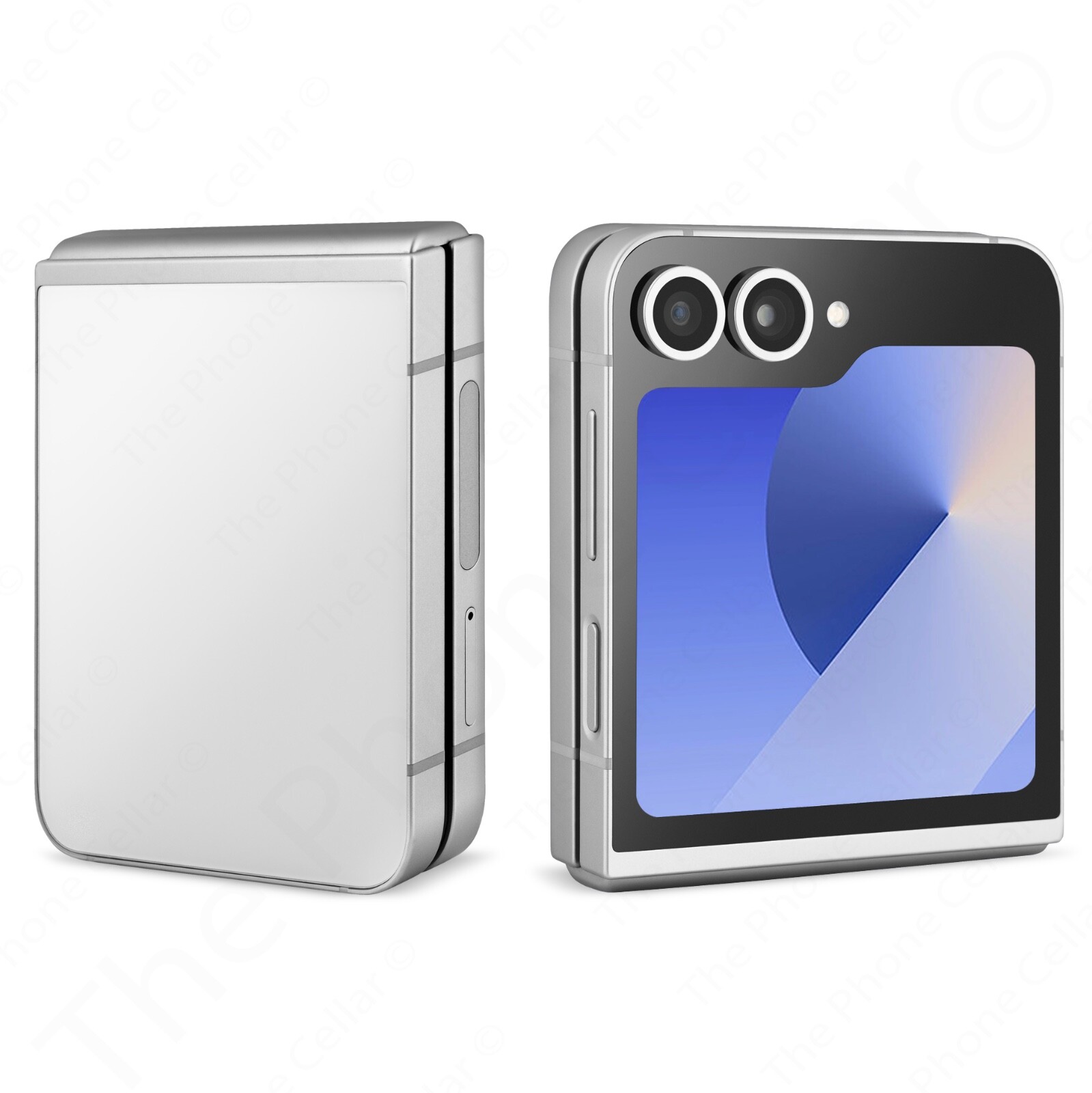 Samsung Galaxy Z Flip6 256GB Unlocked SM-F741U 6.7″ 50MP WiFi 5G Silver Shad0w