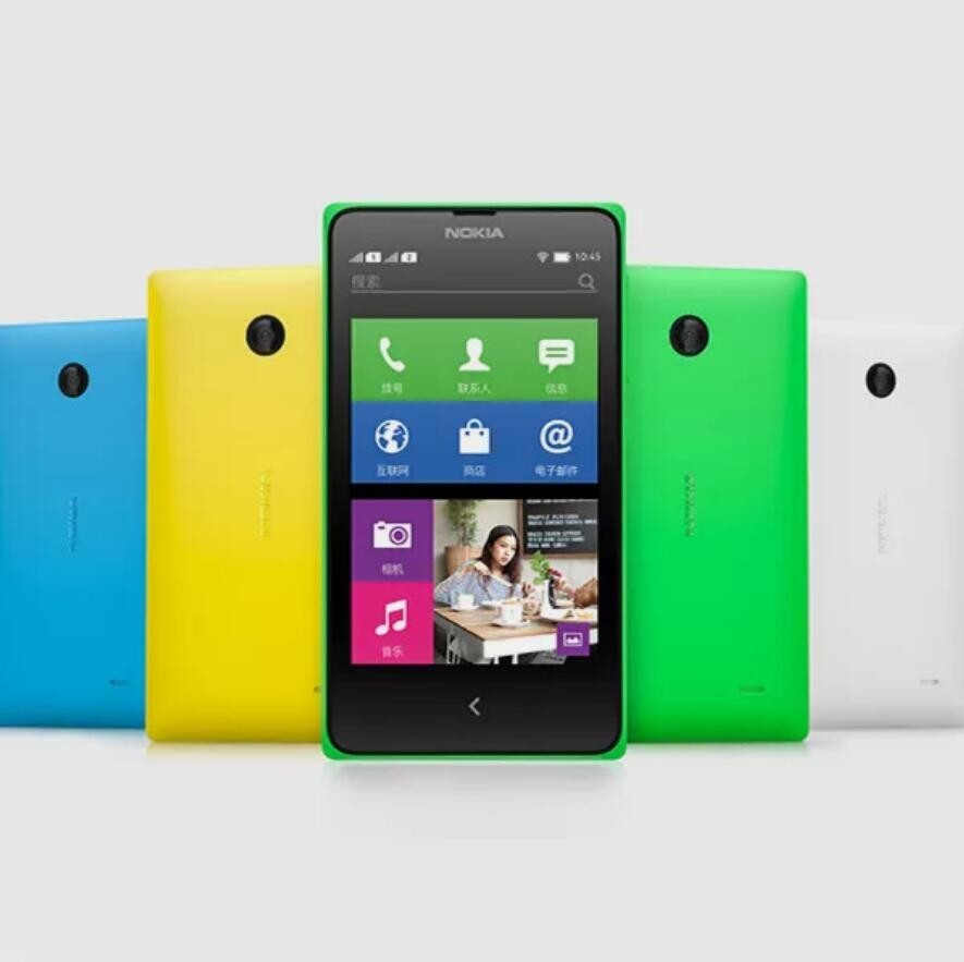 Unlocked 3G Nokia X Dual Sim Quad Core Original 4GB ROM 3MP WIFI GPS Phone 4.0”