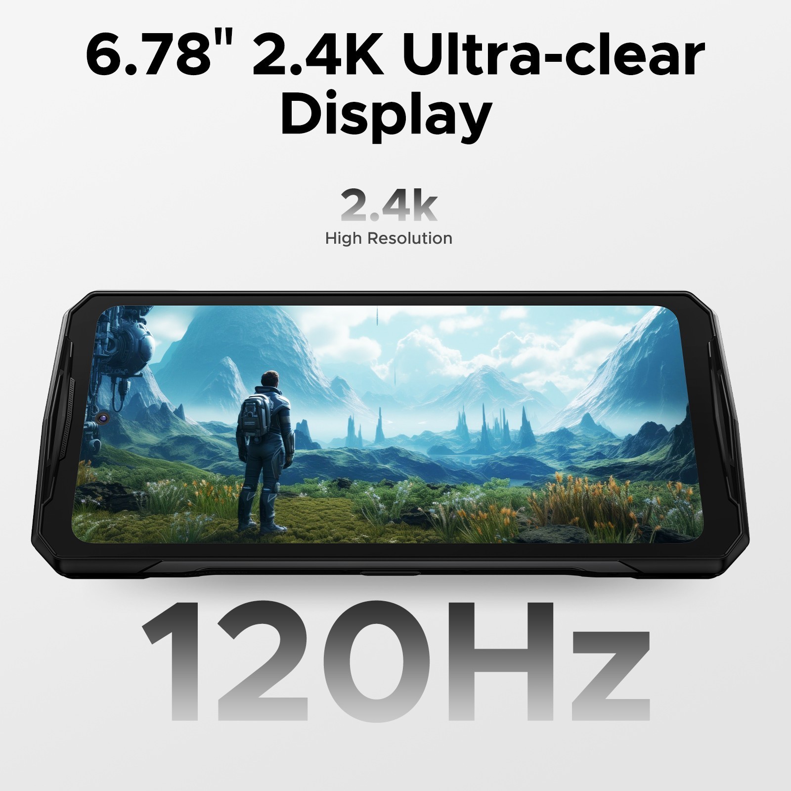 DOOGEE V40PRO 5G Rugged Phone 36GB+512GB Android 14 200MP Night Vision Phone NFC