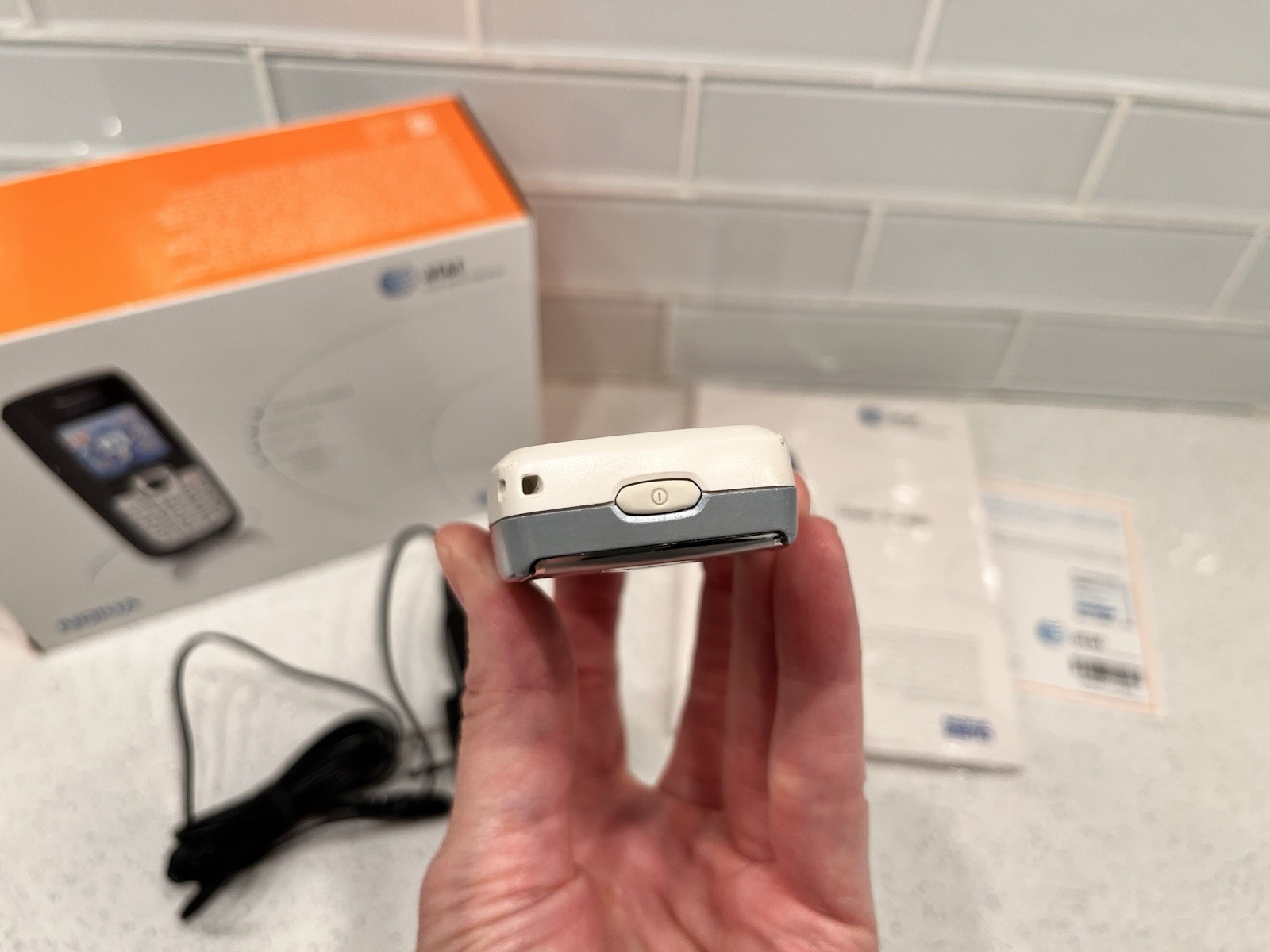 Nokia 2610 SILVER (Cingular) Cel Phone – NOT WORKING FOR PARTS – Vintage