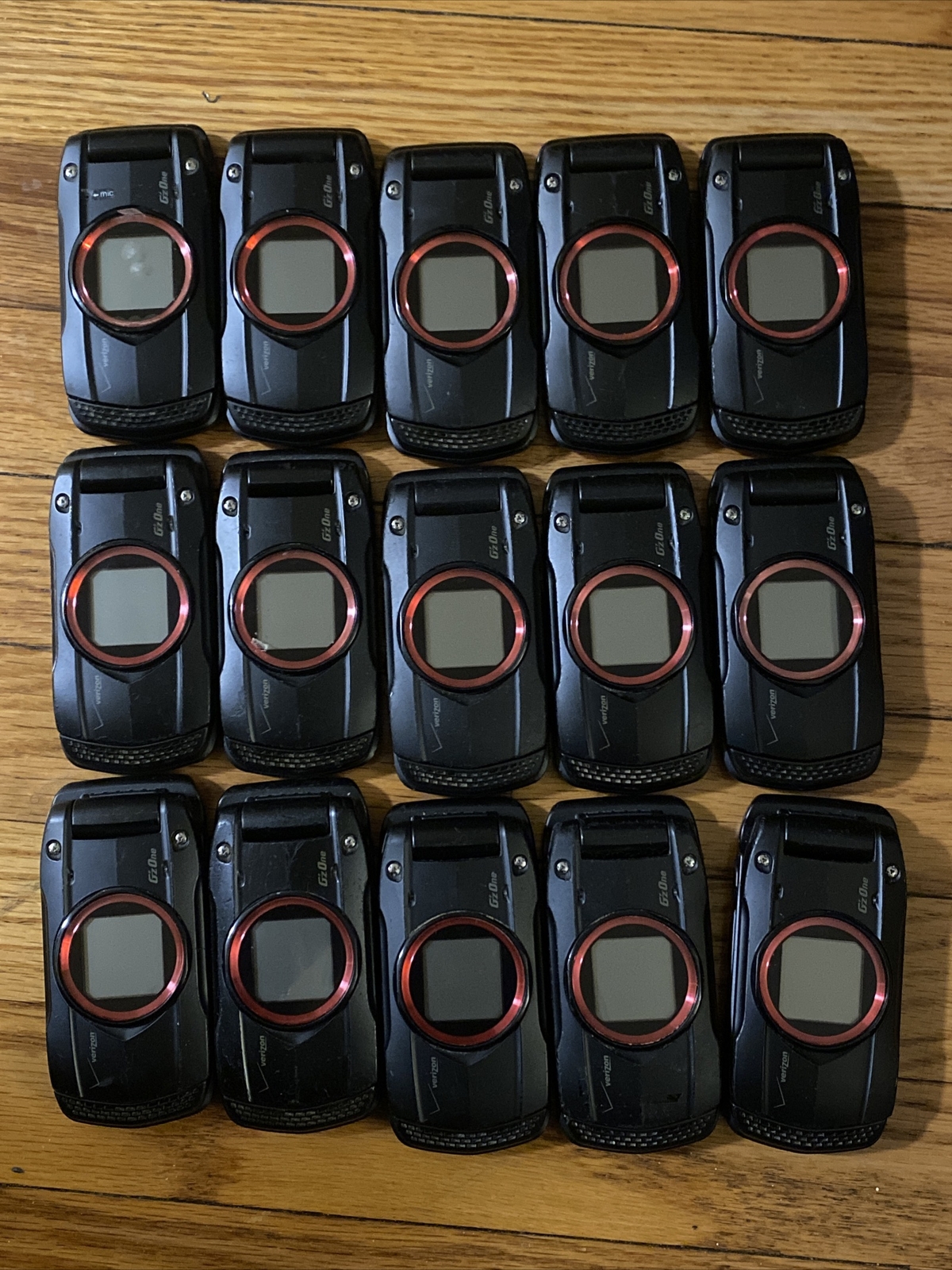 Lot Of(15) Casio G’zOne Ravine C751 Verizon Cell Phone