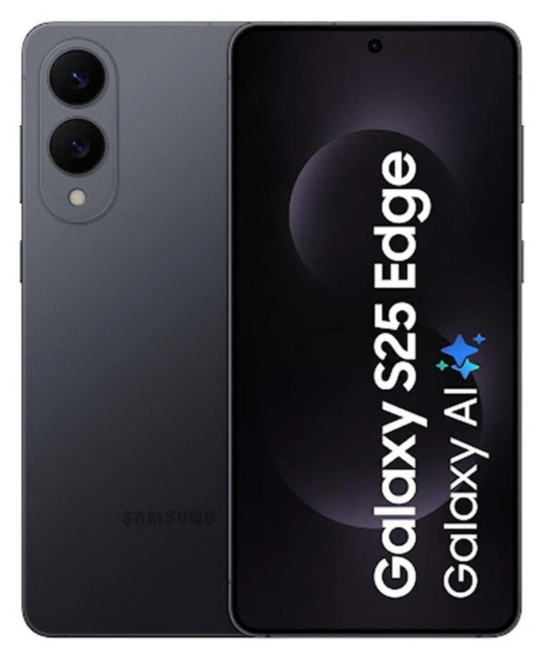 Unlocked – Samsung Galaxy S25 Edge SM-S937U 256GB Titanium Jet Black – Very Good