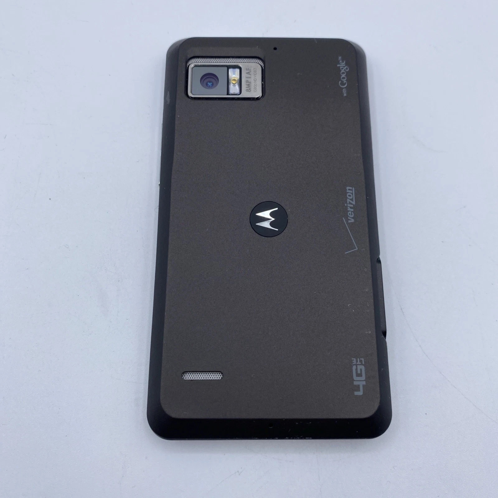 Motorola Droid Bionic XT875 8GB Black Verizon Phone FOR PARTS ONLY Free Ship EUC