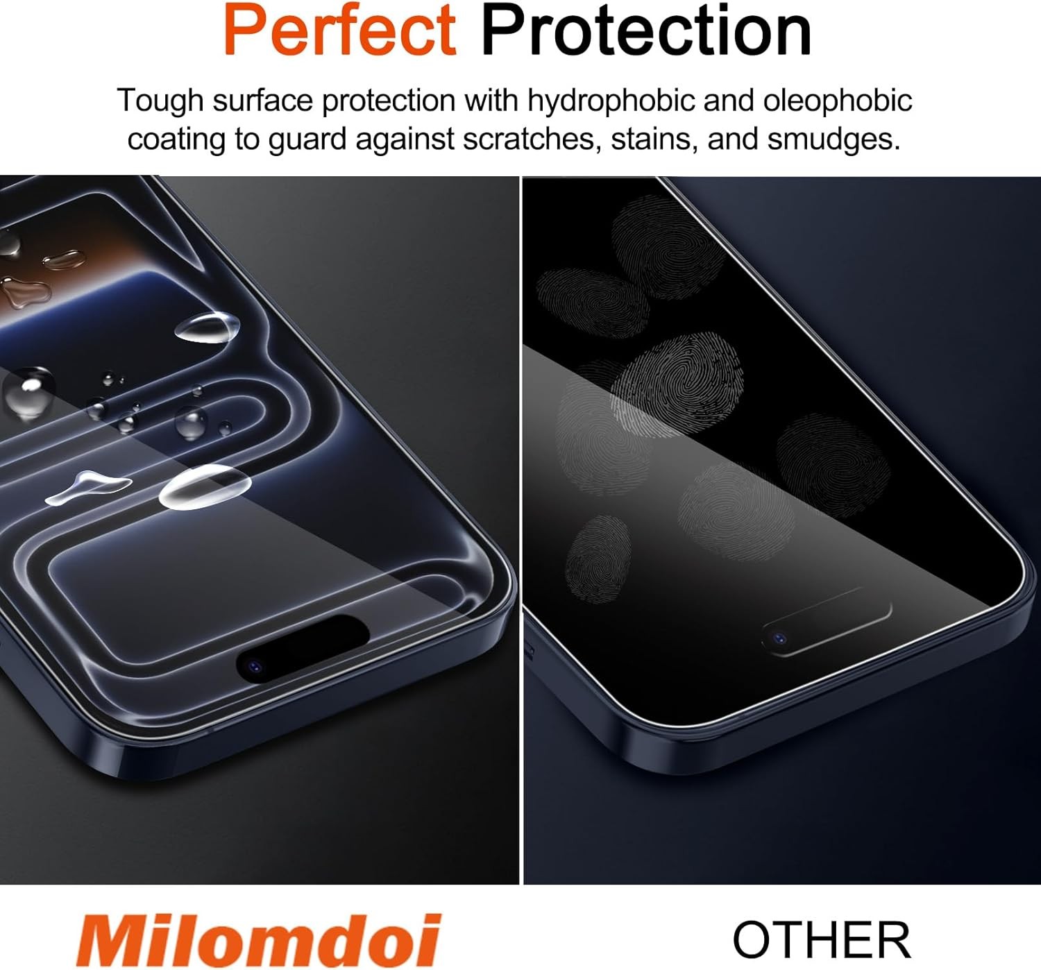 3PCS Matte Screen Protector & Accessories Film for iPhone 17 Pro Max Case Friend
