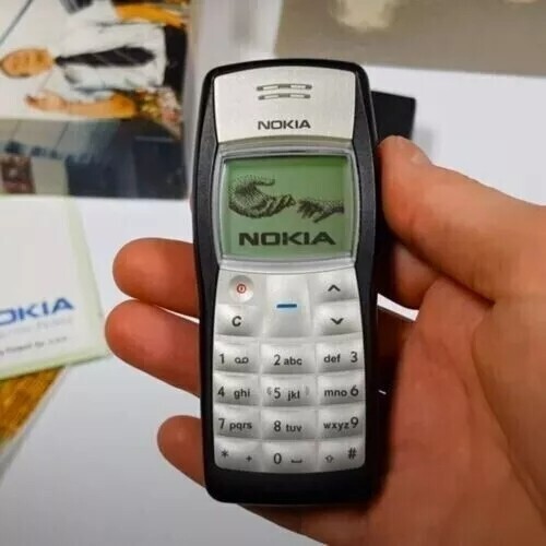 NOKIA 1100 Mobile Phone unlocked Classic game GSM Old Cellphones