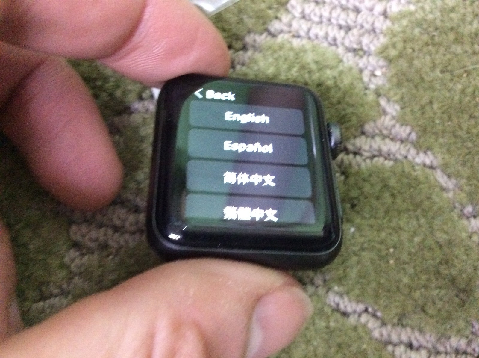 Apple Watch 38MM Series 3 OEM Original LCD Display Digitizer Screen front +back