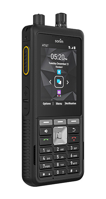 Sonim XP5plus 4G LTE 16GB Rugged Feature Phone for AT&T with KNOBS (XP5900)