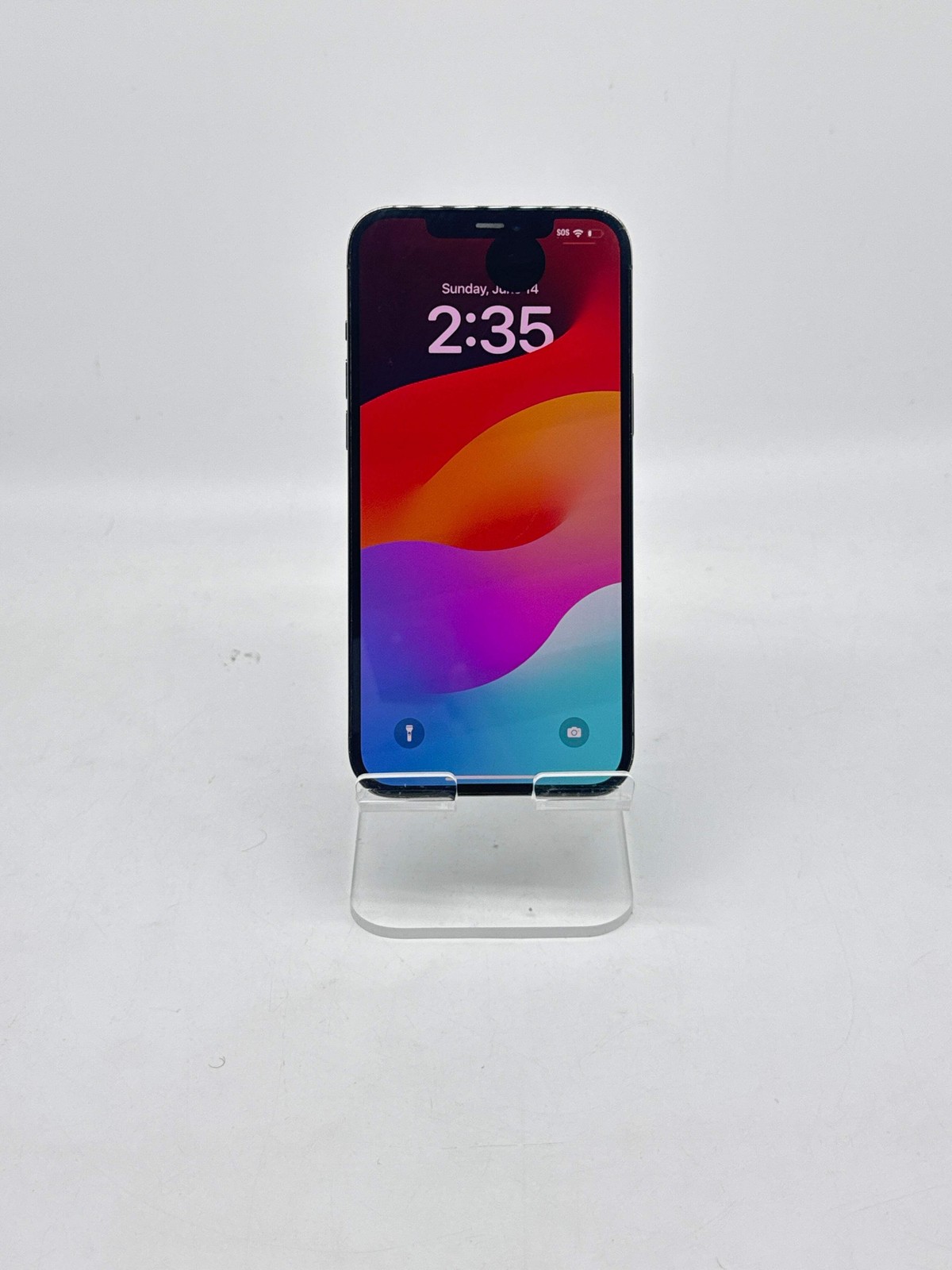 Apple iPhone 12 Pro Max 256GB Factory Unlocked Cracked Back Bad LCD