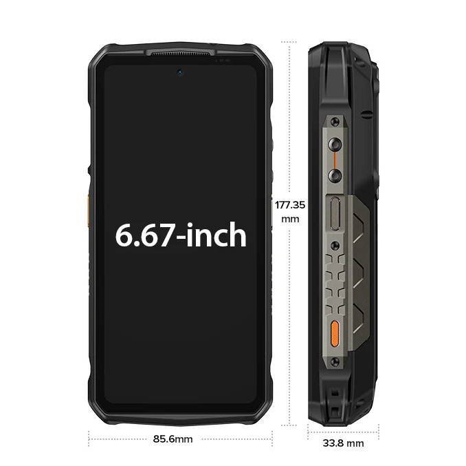 Global Ulefone Armor 29 Ultra 5G Rugged Phone 16GB+1TB Dual Screen 120W 21200mAh