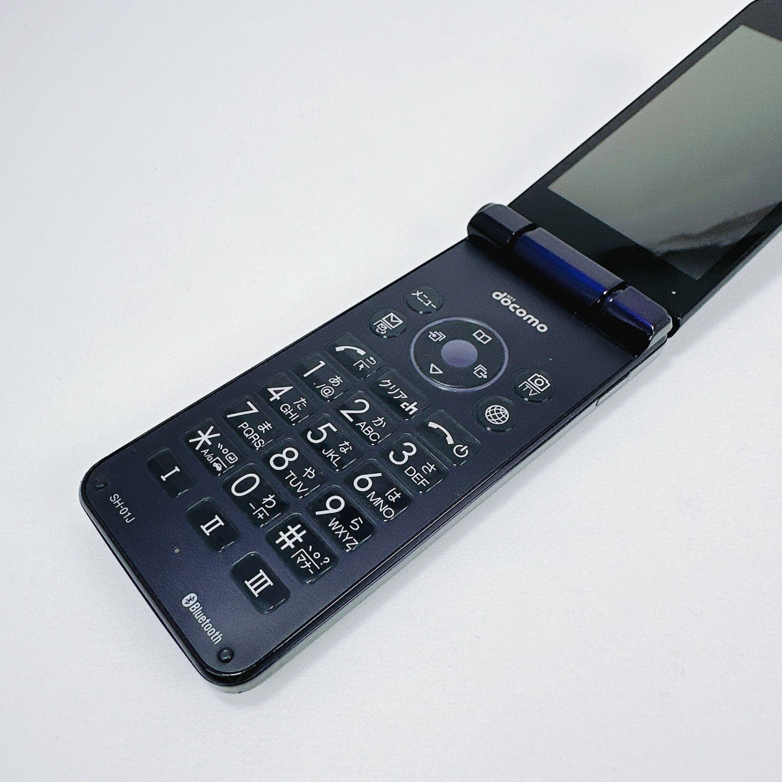 SHARP AQUOS SH-01J DOCOMO ANDROID Flip Phone Keitai UNLOCKED Blue Black