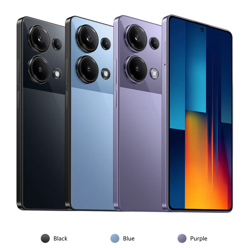 Xiaomi POCO M6 PRO 4G LTE Purple – 12GB RAM – 512GB ROM – Unlocked – NEW SEALED