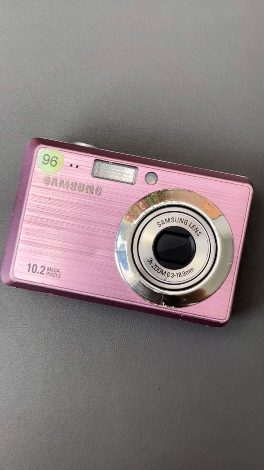 Used Samsung ES55 Pink Digital Camera Full Kit As Pictured 1Pc
