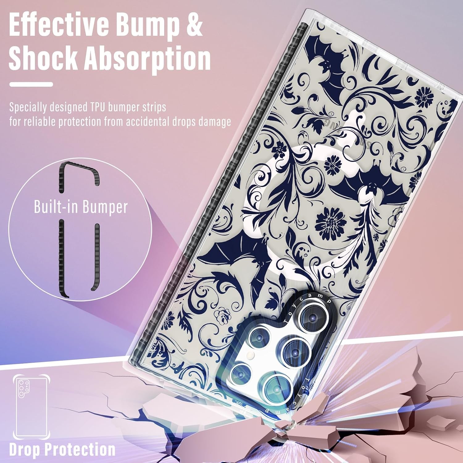 Cute Magnetic Shockproof Case & Cover for Samsung Galaxy S24 Ultra 78 Characters