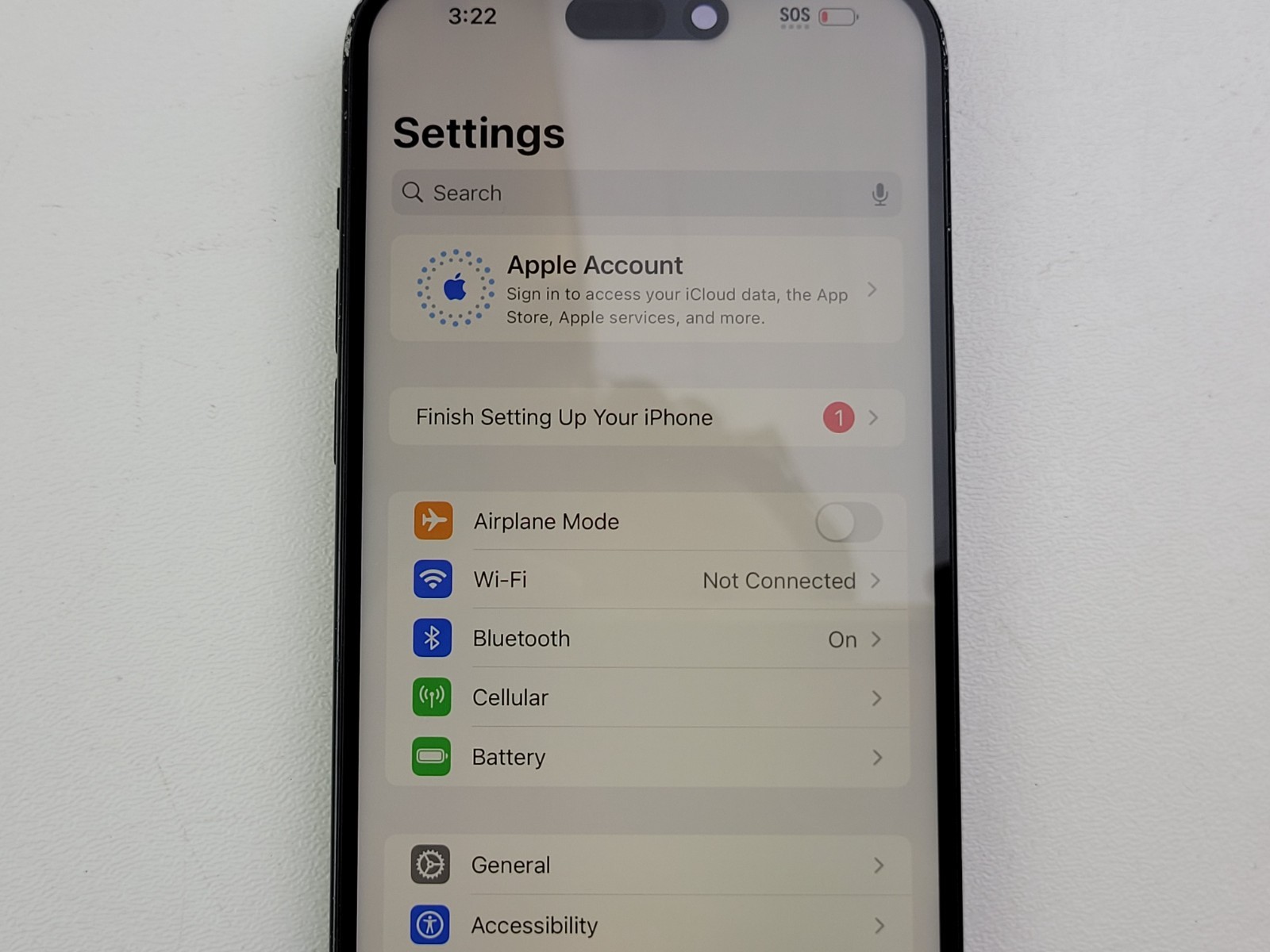 Apple iPhone 15 Plus (A2847) 128GB (Unlocked) Smartphone – POOR CONDITION – H541