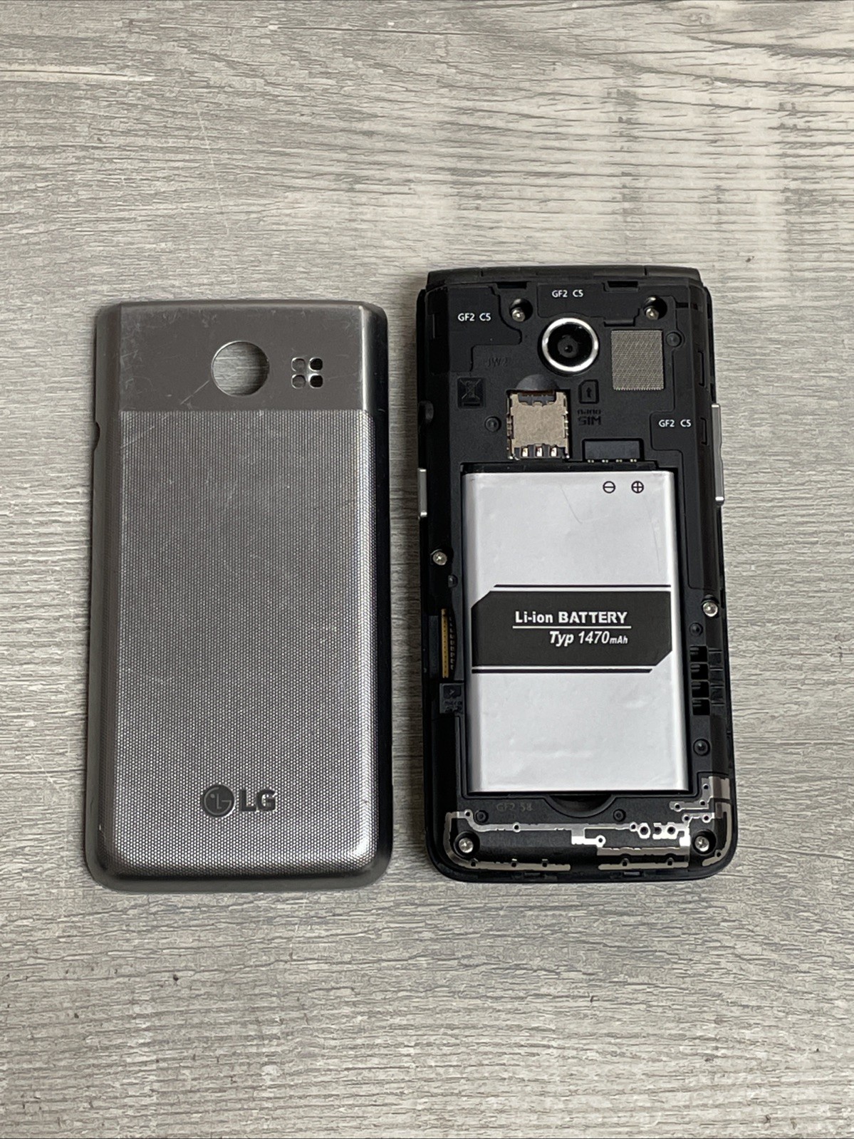 LG Exalt Wine UN220 Flip Phone – (Unlocked) 4G LTE